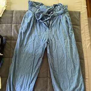 Madewell Soft Drawstring Cropped Pants